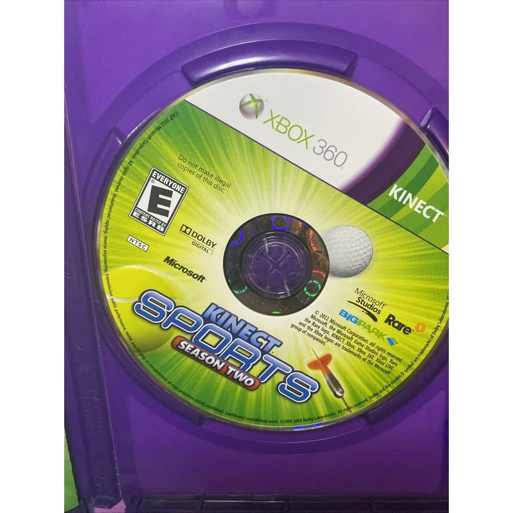 Kinect Sports: Season Two - (Microsoft Xbox 360, 2011) Complete CIB
